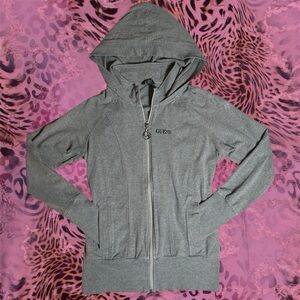 🩶guess sporty track zip up🩶